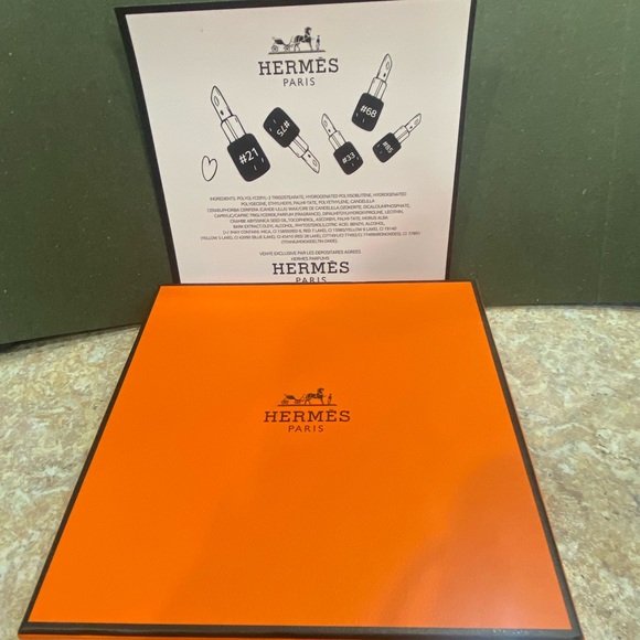 🩷SOLD🩷Hermes 5 x 1.5g Pack Shades Lipstick Limited Edition NIB - Picture 4 of 11